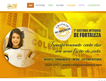 Tablet Screenshot of colegioacademos.com